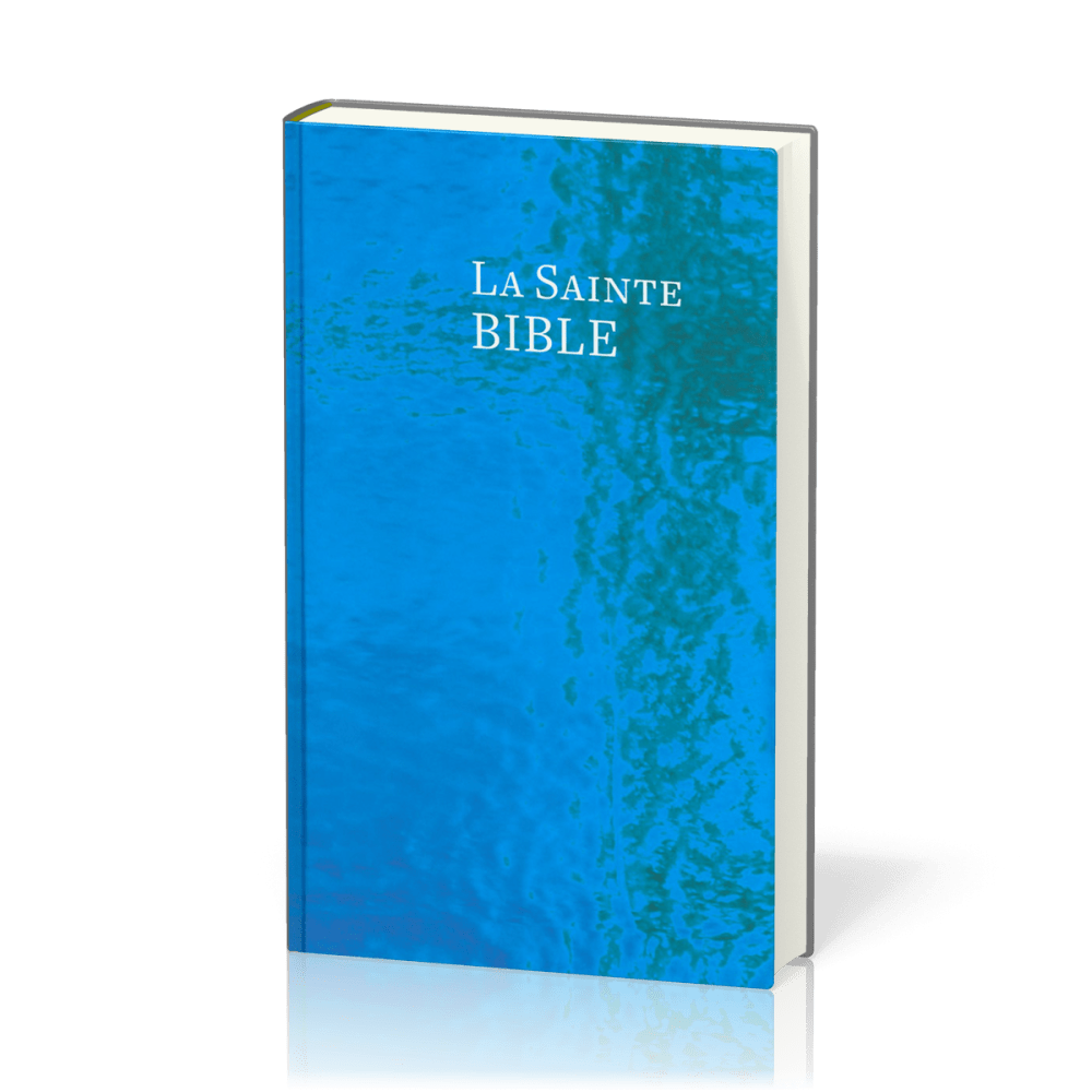 Bible Darby petit format rigide bleu