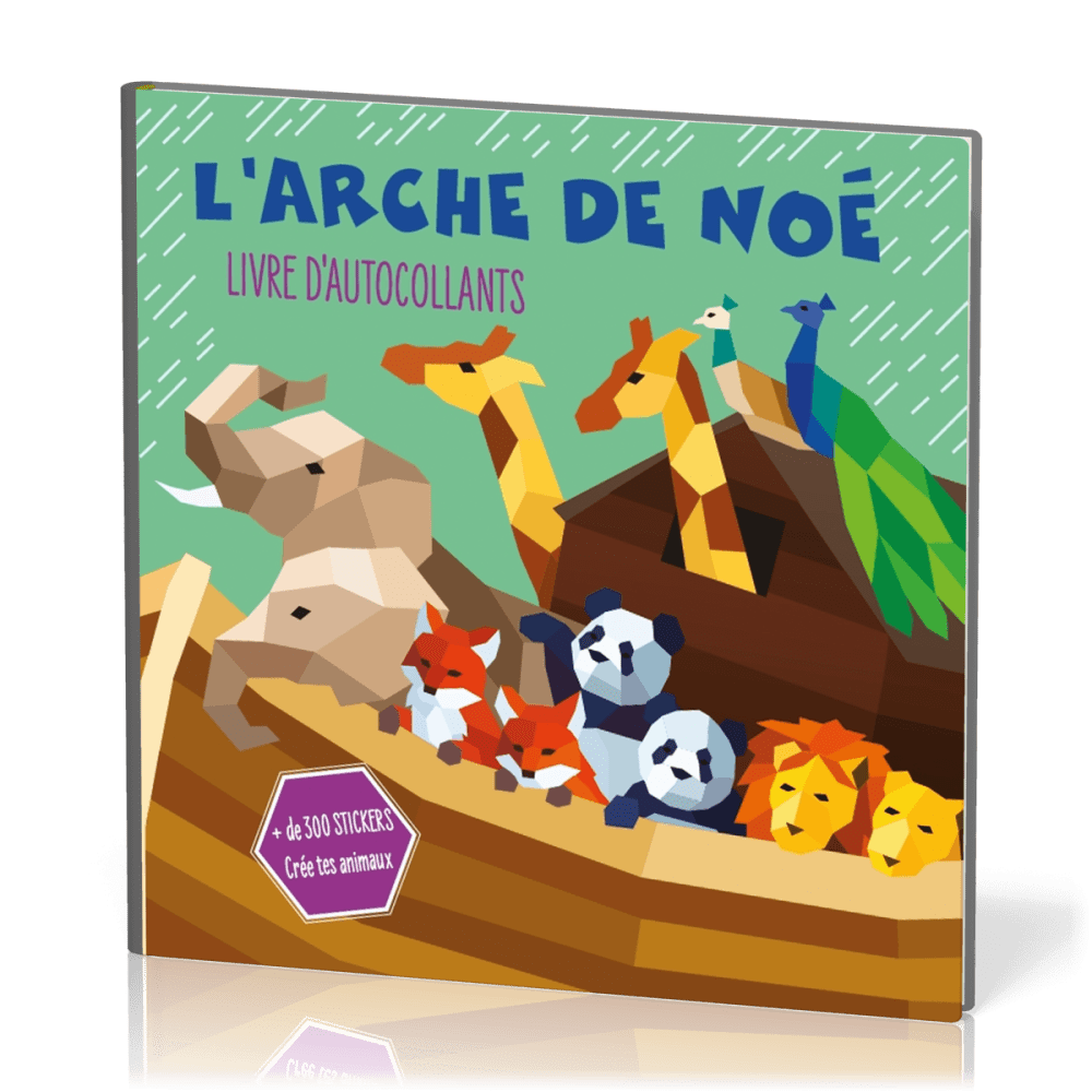 Arche de Noé - livre d'autocollants